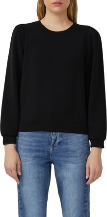 s.Oliver Sweatshirt mit Bündchen