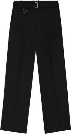 &Eacute;tudes Studio Mens Black Wide-Leg Trousers, Brand Size 50 ( US Size 40 )