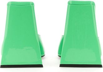 The Attico Devon Mule - Green