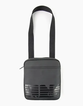 Armani Jeans Mens Armani Jeans Messenger Bag Black - Size: OS