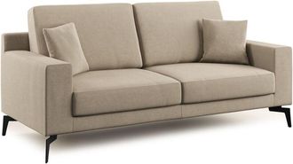 Divani.Store Prestige Sof&aacute; Moderno En Microfibra Desmontable 186 Cm Taupe