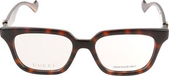 Gucci Gg Plaque Embossed Glasses