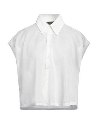 FABIANA FILIPPI 半袖シャツ ホワイトストライプ Fabiana Filippi short-sleeve Cotton T-shirt | White