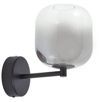 Lucande L&aacute;mpara De Pared Led avelina En Negro Vidrio - Lucande