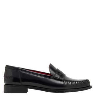 Ferragamo Ferragamo Black Irina Leather Moccasins