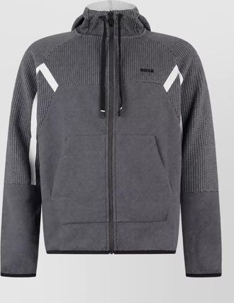 HUGO BOSS hooded zip sweatshirt