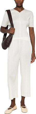 Issey Miyake Dames, Tops, Wit, Maat: ONE Size