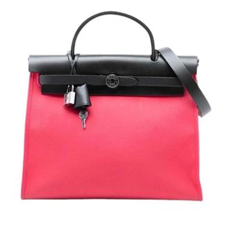 Herm&egrave;s Pre-owned Herbag Zip 31 - Dames - Pre-owned - Roze - Maat: ONE Size Leer