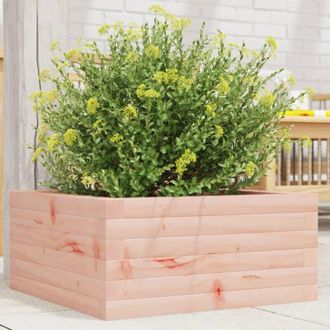 vidaXL Garden Planter 50x50x23 cm Solid Wood Douglas Vidaxl