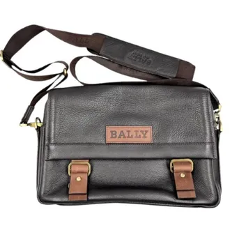 Bally Leather Shoulder Bag (Pre-Owned)
