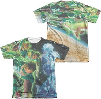 Gildan Green Lantern Guardians (Front/Back Print) Adult 65/35 Poly/Cotton Short Sleeve Tee / T-Shirt