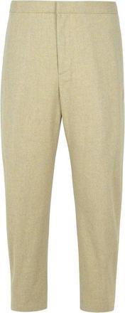Jil Sander Beige Virgin Wool Trousers
