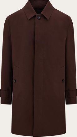 Ferragamo Uomo Trench Marrone