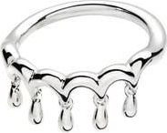 Lucy Quartermaine Waterfall Five Drip Ring in Sterling Silver at Nordstrom, Size 8.5