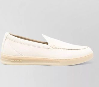 Woolrich leather slip-on sneakers