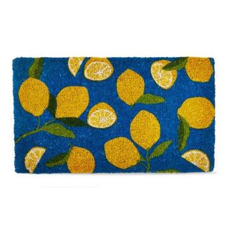 Tag Lemons Coir Mat Multi Coir Everyday in Blue at Nordstrom, Size Medium