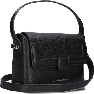 Smaak Tassen, Dames, Zwart, ONE Size, Zwarte Schoudertas Alan