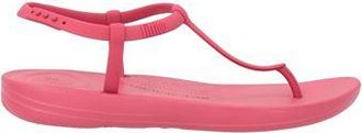 FitFlop Iqushion Rubber Flip-Flop Back Straps for Women in Pink with Buckle Strap