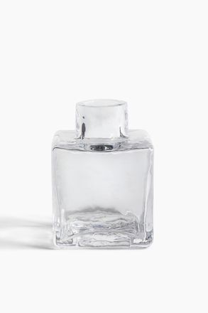 H&M Kleine Knospenvase aus strukturiertem Glas - Weiss