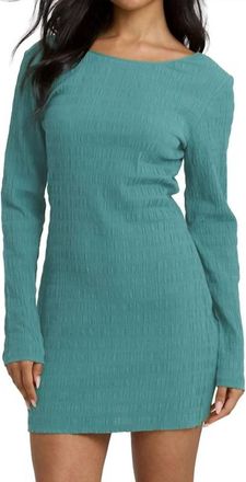 Billabong Dream Life Mini Dress In Bay Blue