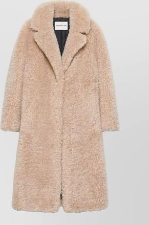 Stand Studio oversized long faux fur coat