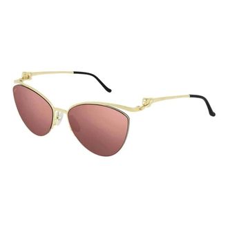 Cartier Sunglasses, unisex, Yellow, Size: 60 MM Panth&egrave;re D Sunglasses
