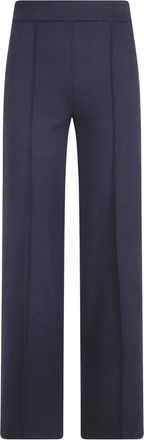 Semicouture Broeken, Dames, Zwart, 2Xl, Straight Broeken