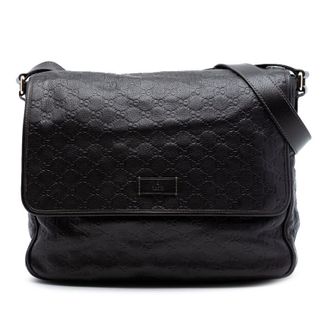 Gucci Pre-owned Gucci Guccissima Messenger Bag Unisex VLF7FKNRF1EET5KF