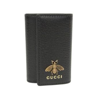 Gucci Pre-owned Bee 523683 Keycase - unisex - Gucci Vintage - Vintage Accessories - Black - ONE SIZE - Pre-owned