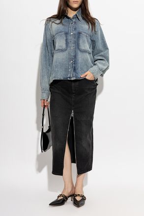 Haikure Denim Shirt Emma, Womens, Blue