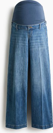 H&M MAMA Wide Leg Jeans - Blue
