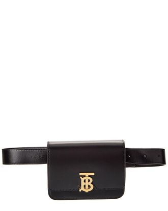 Burberry Tb Leather Belt Bag (Authentic Pre-Loved)
