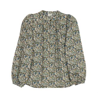 APOF Apof, Overhemden, Dames, Veelkleurig, L, Katoen, Audrey Bluse