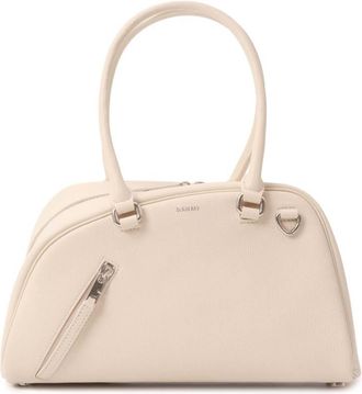Burberry Small Shield Twin Bowling Bag In Soap