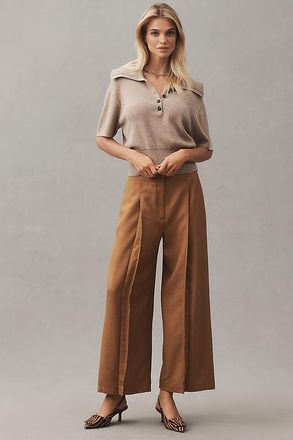 Theory Deep Pleat Pleated Pants
