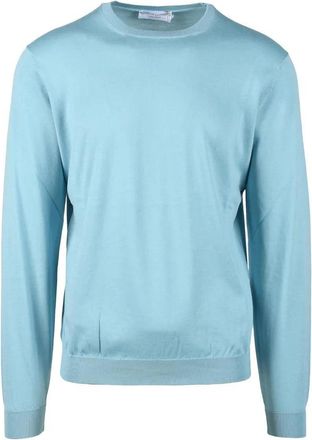 FILIPPO DE LAURENTIIS Cotton Sweater - Light Blue