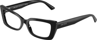 Jimmy Choo London Stijlvolle Bril in Zwart - Dames - Zonnebrillen - Zwart - 53 MM - Accessoires