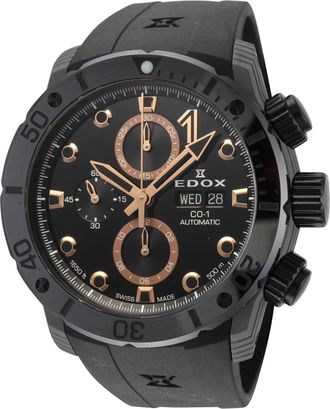 Edox Mens CO-1 45mm Automatic Watch