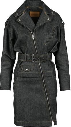 Alexandre Vauthier Denim Dress - Black