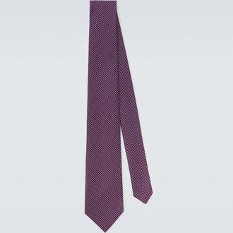 Charvet Silk jacquard tie