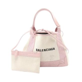Balenciaga Pre-owned Bucket Bags, female, Multicolor, Size: ONE SIZE Pre-owned Navy Cabas XS 2way handbag