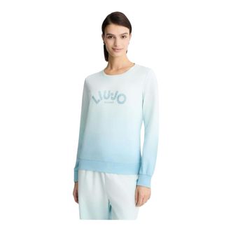 Liu Jo Dames, Sweatshirts & Hoodies, Blauw, Maat: XS