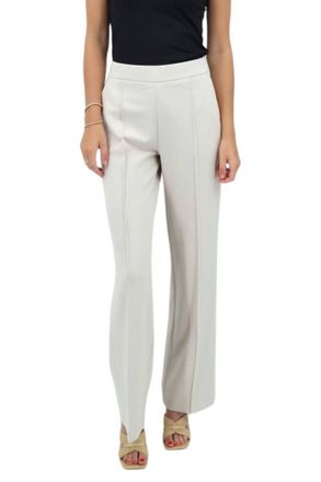 Mac Jeans Chiara Smart Pant In Ivory