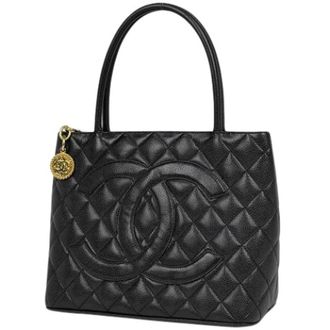 Chanel Pre-owned Vintage Tote Bag - Pre-owned - Mujer - Negro - ONE SIZE