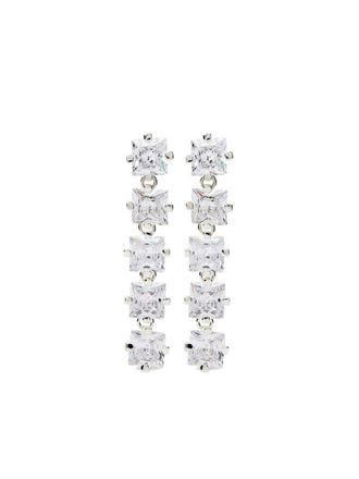 Rachel Gilbert Attie drop earrings - Silver
