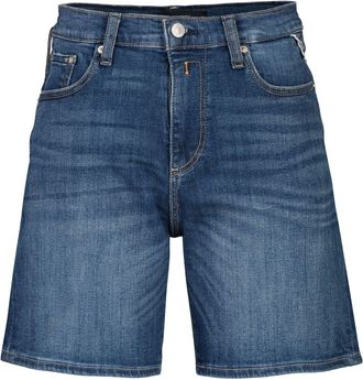 Replay Shorts Shirbey - 10.5 Oz Donker Indigo Super Stretch Denim