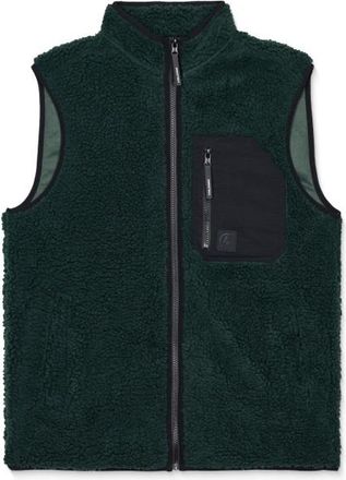 Volcom Muzzer Fuzzar Vest Fleecegilet f&uuml;r Herren | schwarz