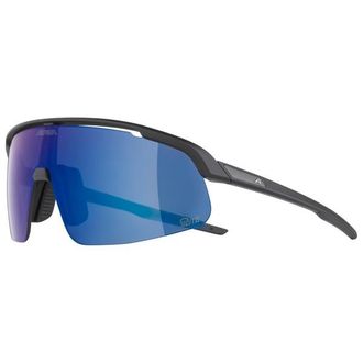 Alpina Turbo Pro S Q-Lite Mirror S3 Velobrille - Unisex | blau
