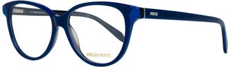 Emilio Pucci Blue Plastic Glasses Womens (Frames)