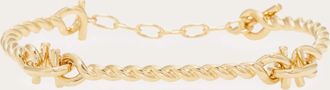 Ferragamo Donna Bracciale Gancini torchon (S) Oro